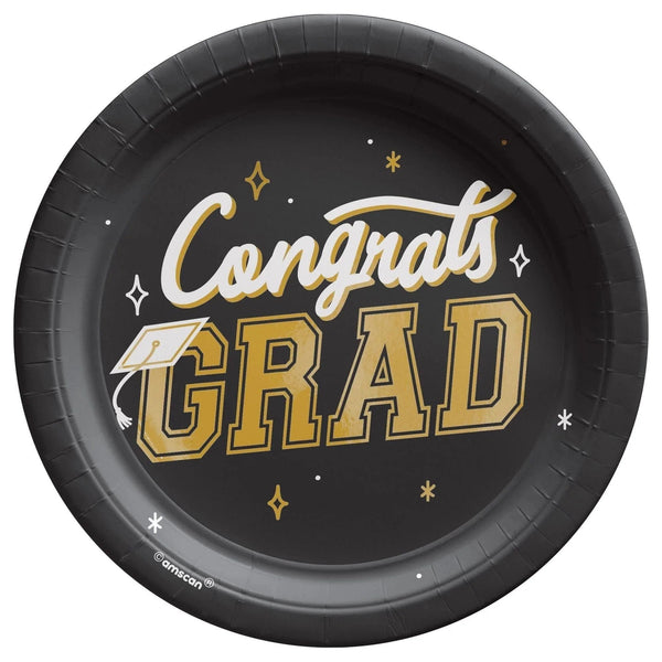 Graduation, The Best Is Yet to Come, Dessert Paper Plates, 7 in, 8 Count