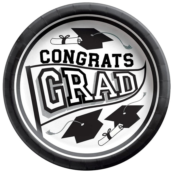 Graduation "You Did It Grad" Dessert Paper Plates, 7 in